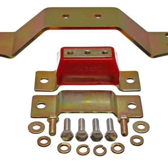 Energy Suspension 4.1128R - ENG4.1128R - Energy Suspension 99-04 Ford Mustang 4.6L V8 Red Transmission Mounts - Shipped in Europe - Tuningsupply.com