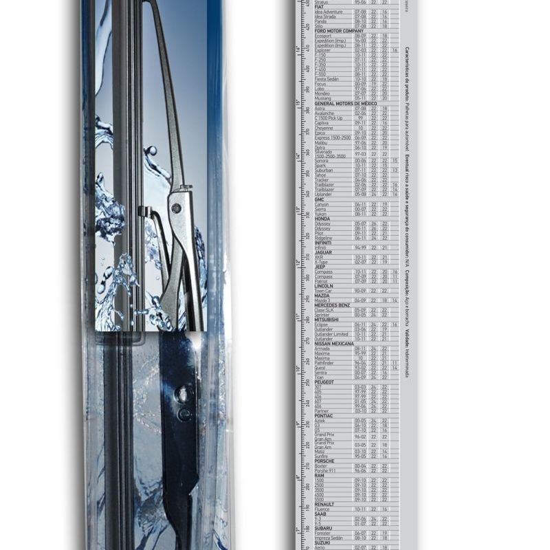 Hella LA9XW398114022 - HELLA9XW398114022 - Hella Standard Wiper Blade 22in - Single - Shipped in Europe - Tuningsupply.com