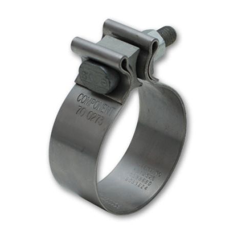 Vibrant 1163 - VIB1163 - Vibrant SS Accuseal Exhaust Seal Clamp for 2in OD Tubing (1in wide band) - Shipped in Europe - Tuningsupply.com
