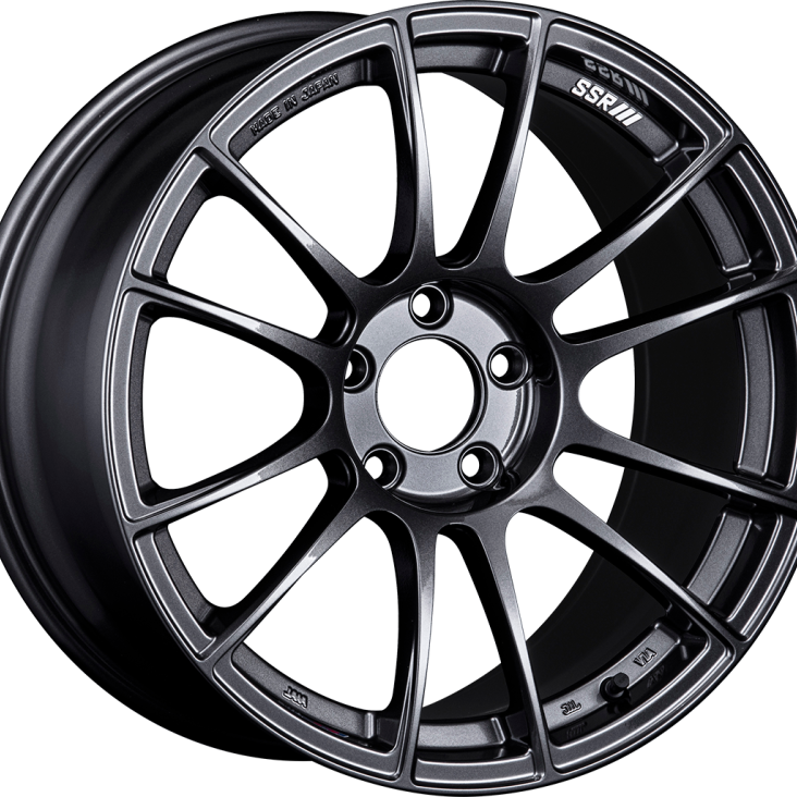 SSR XF18950+4005GDG - SSRXF18950+4005GDG - SSR GTX04 18x9.5 5x114.3 40mm Offset Dark Gunmetal Wheel - Shipped in Europe - Tuningsupply.com