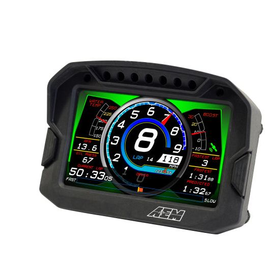AEM 30-5602 - AEM30-5602 - AEM CD-5G Carbon Digital Dash Display w/ Interal 10Hz GPS & Antenna - Shipped in Europe - Tuningsupply.com