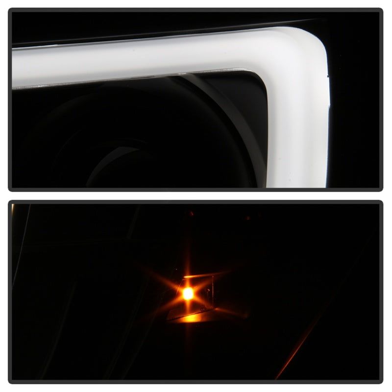 SPYDER 5085771 - SPY5085771 - Spyder 05-11 Toyota Tacoma Ver 2 Proj Headlights - Light Bar DRL - Black Smoke PRO-YD-TT05V2-LB-BSM - Shipped in Europe - Tuningsupply.com