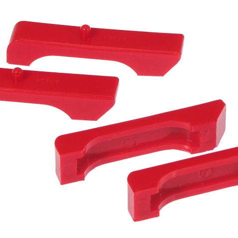 Prothane 7-1711 - PRO7-1711 - Prothane 68-87 GM Small Block Radiator Insolators - Red - Shipped in Europe - Tuningsupply.com
