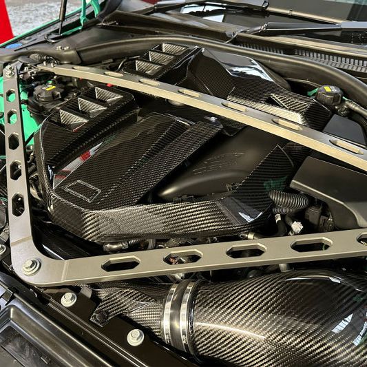 CSF 8233B - CSF8233B - CSF BMW M2/M3/M4 S58 Comp & Non-Comp (G8X) Charge-Air Cooler Manifold - Thermal Dispersion Black - Shipped in Europe - Tuningsupply.com