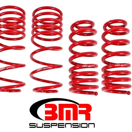 BMR Suspension SP090R - BMRSP090R - BMR 93-02 F-Body Handling Version Lowering Spring Kit (Set Of 4) - Red - Shipped in Europe - Tuningsupply.com