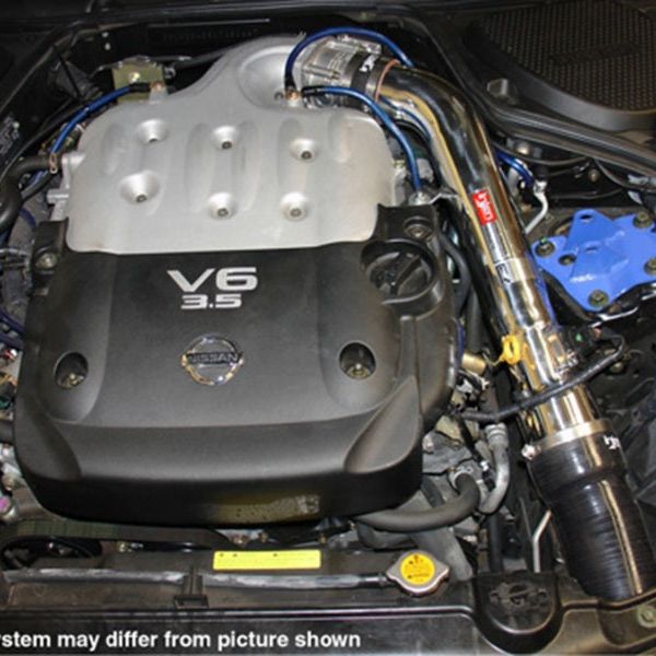 Injen SP1986BLK - INJSP1986BLK - Injen 03-06 350Z 3.5L V6 Black Cold Air Intake - Shipped in Europe - Tuningsupply.com