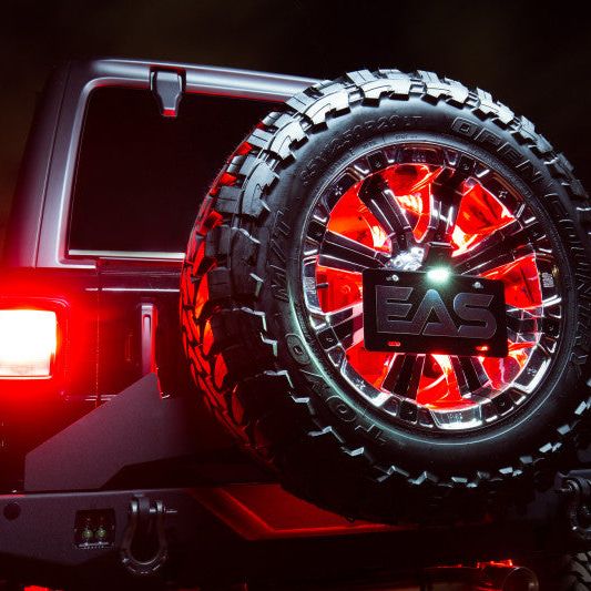 ORACLE Lighting 4211-003 - ORL4211-003 - Oracle LED Illuminated Wheel Ring 3rd Brake Light - Red - Shipped in Europe - Tuningsupply.com