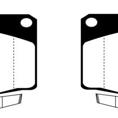 EBC DP6992 - EBCDP6992 - EBC 96-97 Lexus LX450 4.5 Greenstuff Front Brake Pads - Shipped in Europe - Tuningsupply.com
