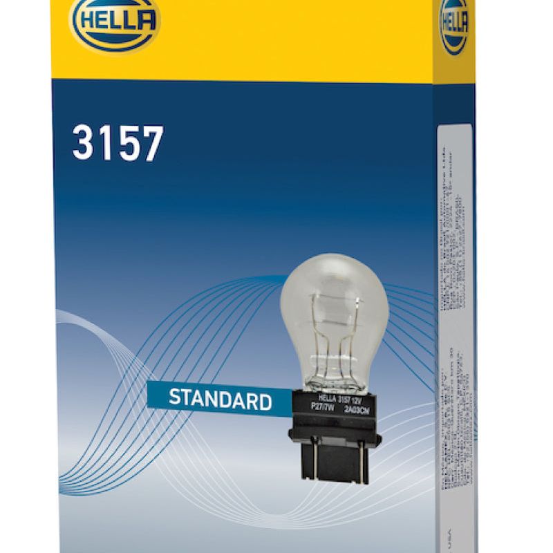 Hella LA3157 - HELLA3157 - Hella Bulb 3157 12V 27/7W W2.5x16q S8 - Shipped in Europe - Tuningsupply.com