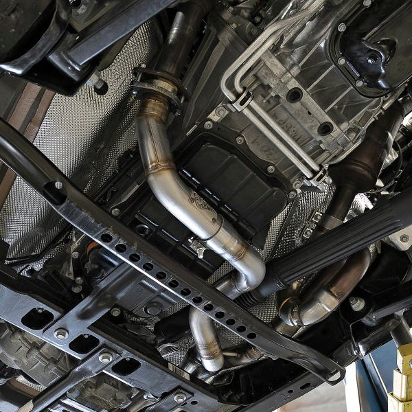 aFe 48-48026 - AFE48-48026 - aFe POWER Twisted Steel Y-Pipe 2-1/4in 409 SS Exhaust System 2018 Jeep Wrangler (JL) V6-3.6L - Shipped in Europe - Tuningsupply.com