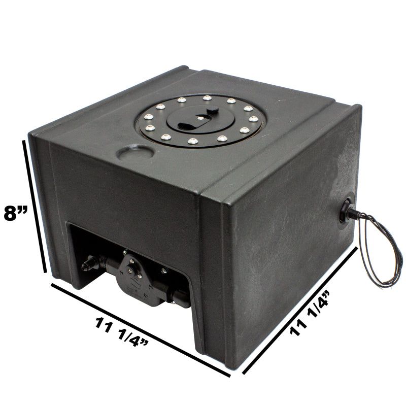 Snow Performance SNO-4530 - SNOSNO-4530 - Snow Performance 2.0 Gallon Tank w/Built In Pump Mount - Shipped in Europe - Tuningsupply.com