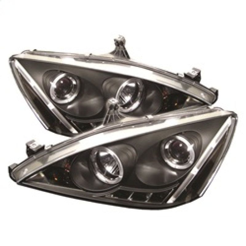 SPYDER 5010636 - SPY5010636 - Spyder Honda Accord 03-07 Projector Headlights LED Halo Amber Reflector LED Blk PRO-YD-HA03-AM-BK - Shipped in Europe - Tuningsupply.com