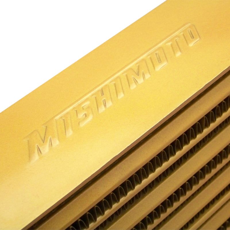 Mishimoto MMINT-UMG - MISMMINT-UMG - Mishimoto Eat Sleep Race Special Edition Gold M-Line Intercooler - Shipped in Europe - Tuningsupply.com