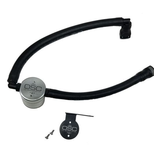 J&L 3025P-C - JLT3025P-C - J&L 15-25 Ford Transit 150/250/350 3.5L EcoBoost Passenger Side Oil Separator 3.0 - Clear Anodized - Shipped in Europe - Tuningsupply.com