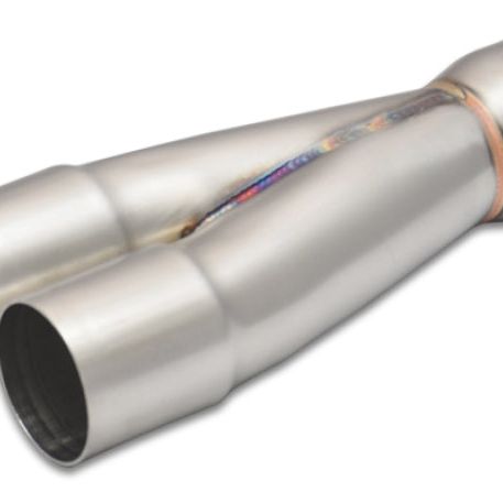 Vibrant 10354 - VIB10354 - Vibrant 2-1 SS Merge Collectors (1-7/8in Inlet Slipover ID 2-1/4in Outlet OD) - Sold Individually - Shipped in Europe - Tuningsupply.com