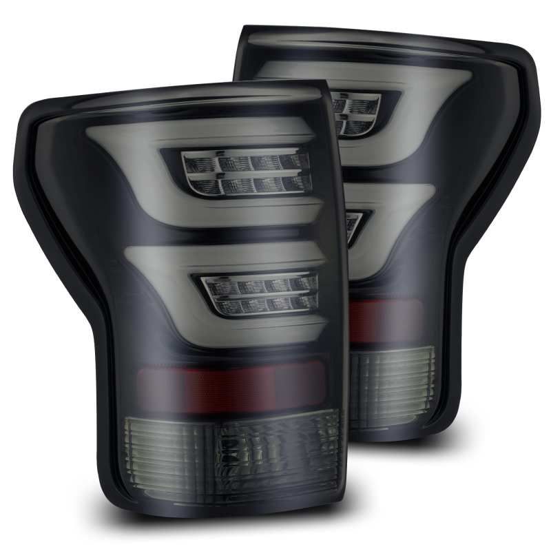 AlphaRex 670010 - ARX670010 - AlphaRex 07-13 Toyota Tundra PRO-Series LED Tail Lights Jet Black - Shipped in Europe - Tuningsupply.com