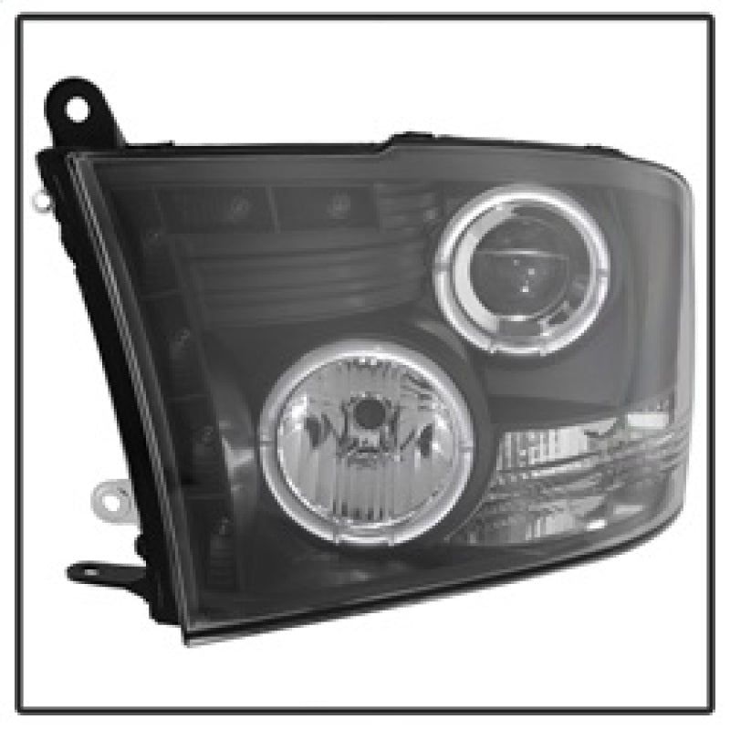 SPYDER 5010032 - SPY5010032 - Spyder Dodge Ram 1500 09-14 10-14 Projector Headlights Halogen- LED Halo LED - Blk PRO-YD-DR09-HL-BK - Shipped in Europe - Tuningsupply.com