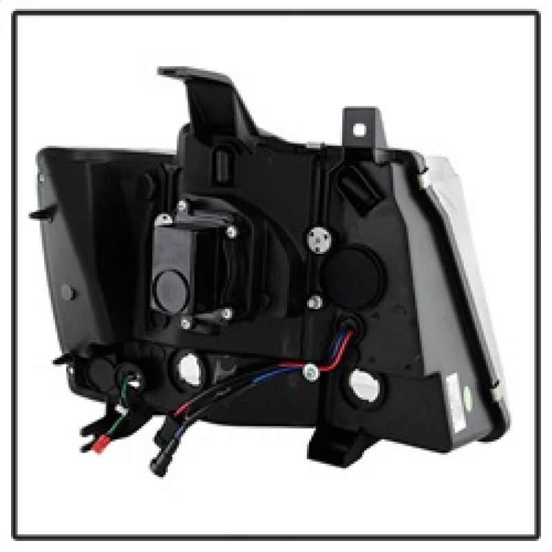 SPYDER 5082565 - SPY5082565 - Spyder 07-14 Chevy Suburban/1500/2500/Tahoe V2 Projector Headlights Blk PRO-YD-CSUB07V2-DRL-BK - Shipped in Europe - Tuningsupply.com