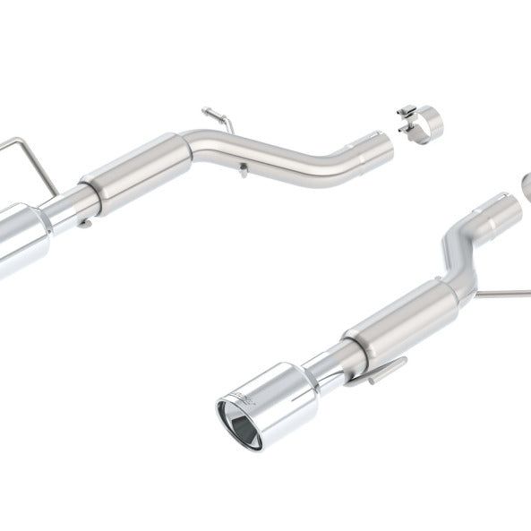 Borla 11844 - BOR11844 - Borla 13-15 Cadillac ATS 2.0L AT RWD 4Dr Single Split Rear Exit Exhaust (Rear Section) - Shipped in Europe - Tuningsupply.com