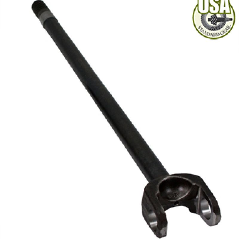 Yukon Gear & Axle ZA W38875 - YUKZA W38875 - USA Standard 4340 Chrome-Moly Axle / XJ/TJ/YJ RH Inner / 27Spl / Uses 5-760X U/Joint - Shipped in Europe - Tuningsupply.com