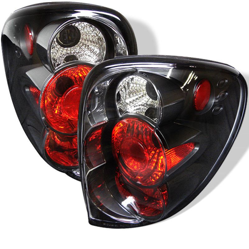 SPYDER 5002211 - SPY5002211 - Spyder Dodge Caravan/Grand Caravan 01-07 Euro Style Tail Lights Black ALT-YD-DC01-BK - Shipped in Europe - Tuningsupply.com