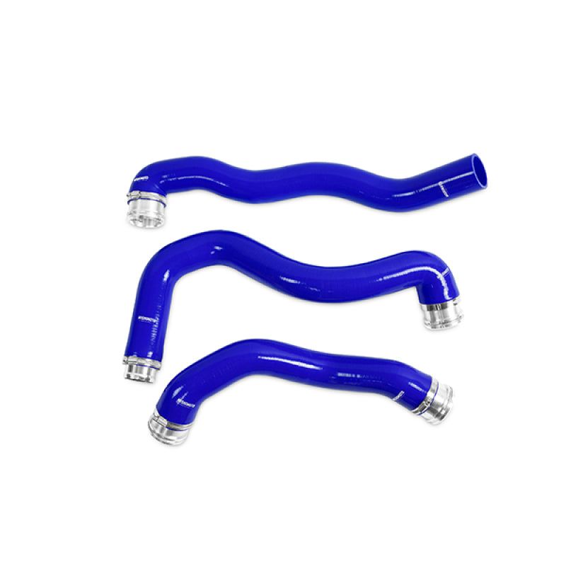 Mishimoto MMHOSE-F2D-08BL - MISMMHOSE-F2D-08BL - Mishimoto 08-10 Ford 6.4L Powerstroke Coolant Hose Kit (Blue) - Shipped in Europe - Tuningsupply.com