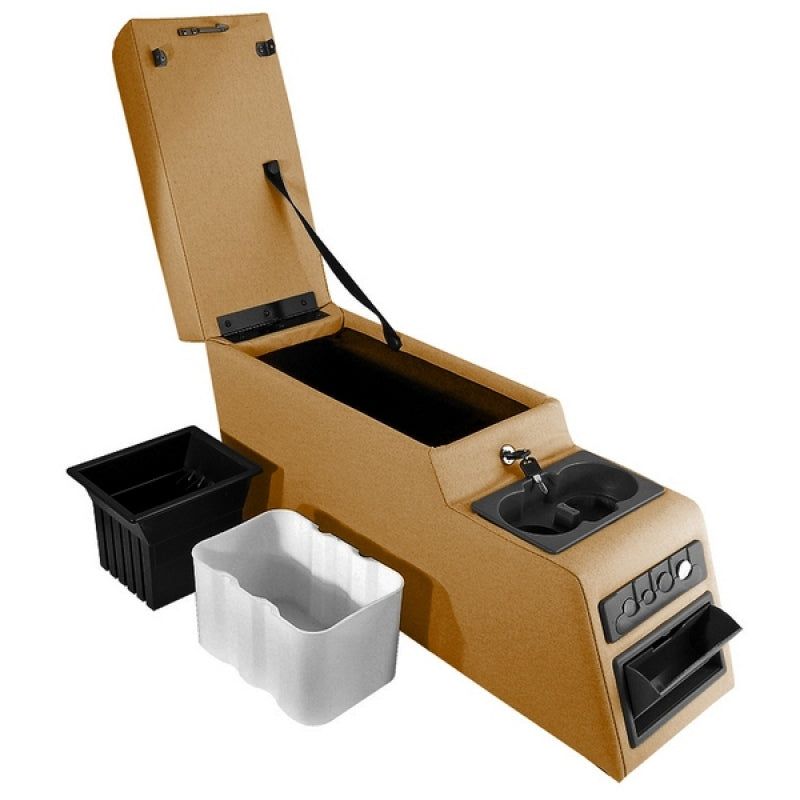 Rugged Ridge 13102.37 - RUG13102.37 - Rugged Ridge Ultimate Locking Console Spice 76-95 Jeep CJ / Jeep Wrangler - Shipped in Europe - Tuningsupply.com