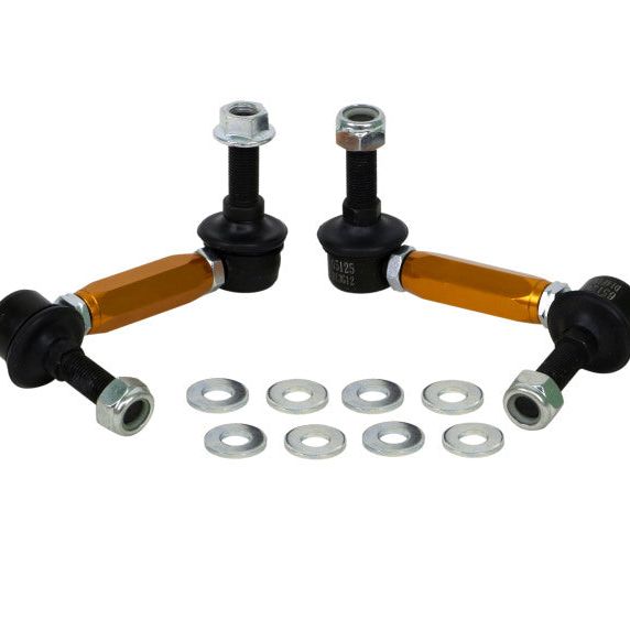 Whiteline KLC180-115 - WHLKLC180-115 - Whiteline Universal Sway Bar Link Assembly Heavy Duty Adjustable Steel Ball 115mm Size - Shipped in Europe - Tuningsupply.com