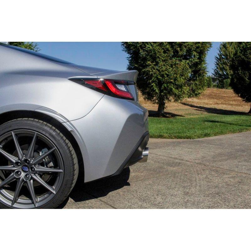 Perrin Performance PSP-EXT-368BR - PERPSP-EXT-368BR - PERRIN 22-25 Subaru BRZ / Toyota GR86 Axle Back Exhaust SS (Single Side Exit w/Helmholtz Chamber) - Shipped in Europe - Tuningsupply.com