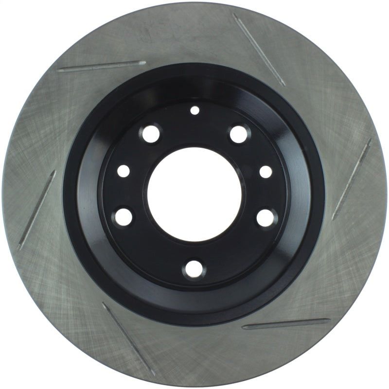 Stoptech 126.45064SR - STO126.45064SR - StopTech Power Slot Mazda Mazda6 Slotted Right Rear Rotor - Shipped in Europe - Tuningsupply.com