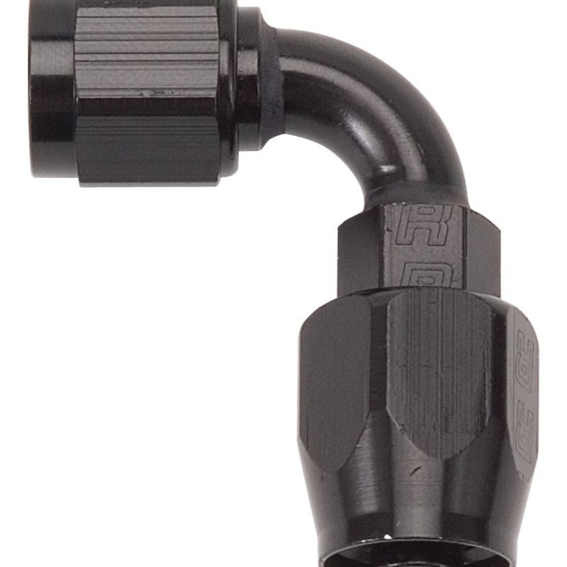 Russell 610165 - RUS610165 - Russell Performance -6 AN Black 90 Degree Full Flow Hose End - Shipped in Europe - Tuningsupply.com