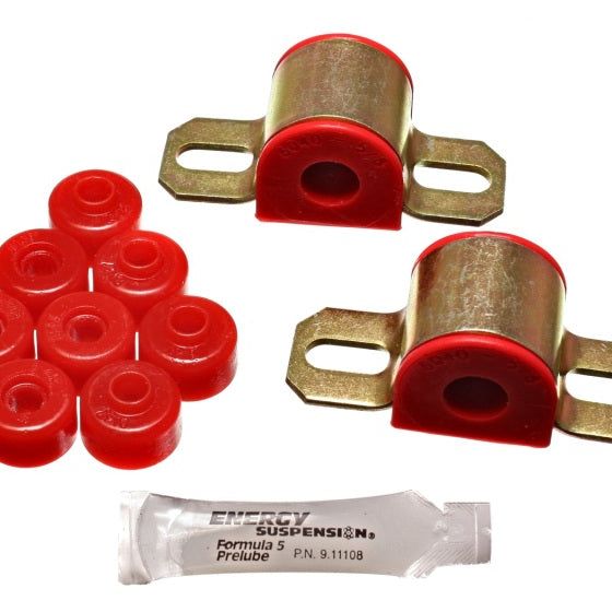 Energy Suspension 7.5113R - ENG7.5113R - Energy Suspension 95-98 Nissan 240SX (S14) Red 16mm Rear Sway Bar Frame Bushings (Sway bar end link - Shipped in Europe - Tuningsupply.com