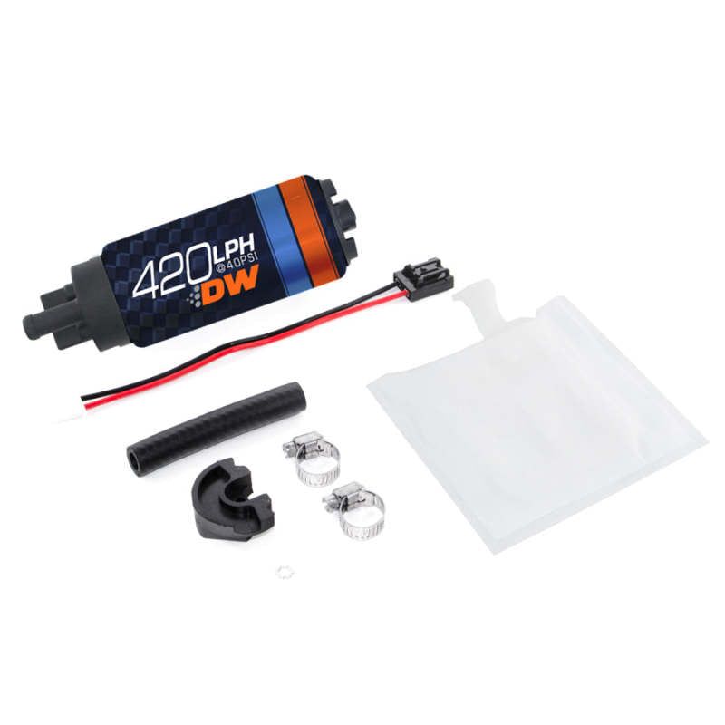 DeatschWerks 9-421-0791 - DWK9-421-0791 - Deatschwerks DW420 Series 420lph In-Tank Fuel Pump w/ Install Kit For Forester 97-07 Impreza - Shipped in Europe - Tuningsupply.com