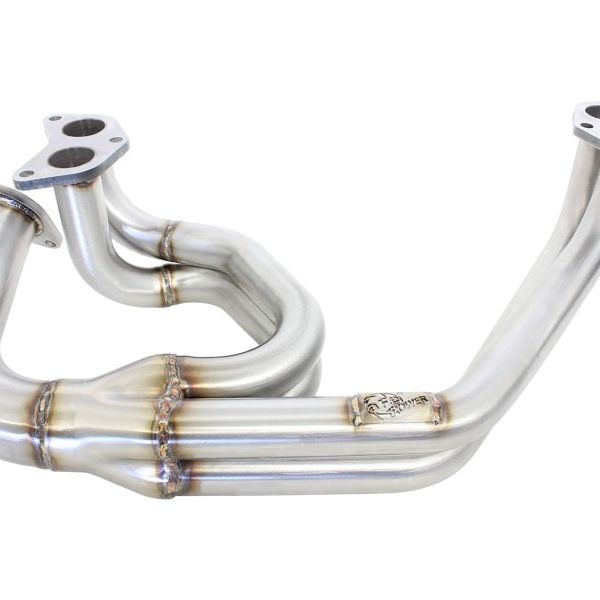 aFe 48-36803 - AFE48-36803 - aFe Power Twisted Steel Long Tube Header 02-19 Subaru Impreza WRX/STI/Legacy (Unequal Length) - Shipped in Europe - Tuningsupply.com