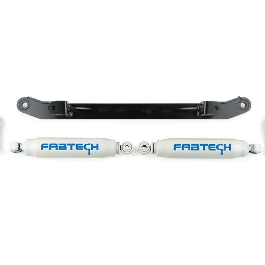 Fabtech FTS21044BK - FABFTS21044BK - Fabtech 07-14 GM C/K1500 2WD/4WD Dual Steering Stabilizer System w/Perf. Shocks - Shipped in Europe - Tuningsupply.com