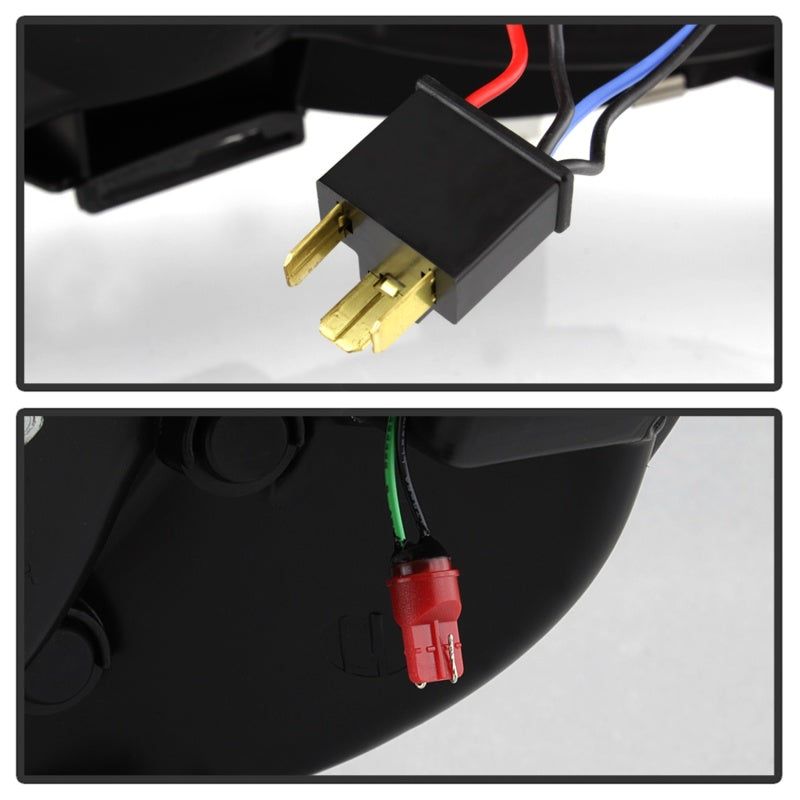 SPYDER 5085771 - SPY5085771 - Spyder 05-11 Toyota Tacoma Ver 2 Proj Headlights - Light Bar DRL - Black Smoke PRO-YD-TT05V2-LB-BSM - Shipped in Europe - Tuningsupply.com