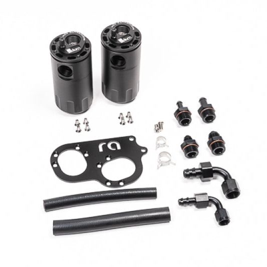 Radium Engineering 20-0019-FL - RAD20-0019-FL - Radium Engineering Lotus Elise/Exige (2ZZ-GE) Dual Catch Can Kit Fluid Lock - Shipped in Europe - Tuningsupply.com