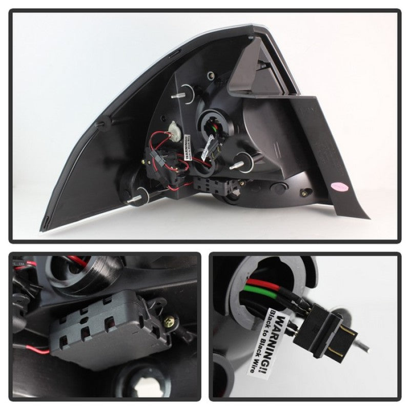 SPYDER 5076380 - SPY5076380 - Spyder Chevy Impala 2006-2013 LED Tail Lights Black ALT-YD-CHIP06-LED-BK - Shipped in Europe - Tuningsupply.com