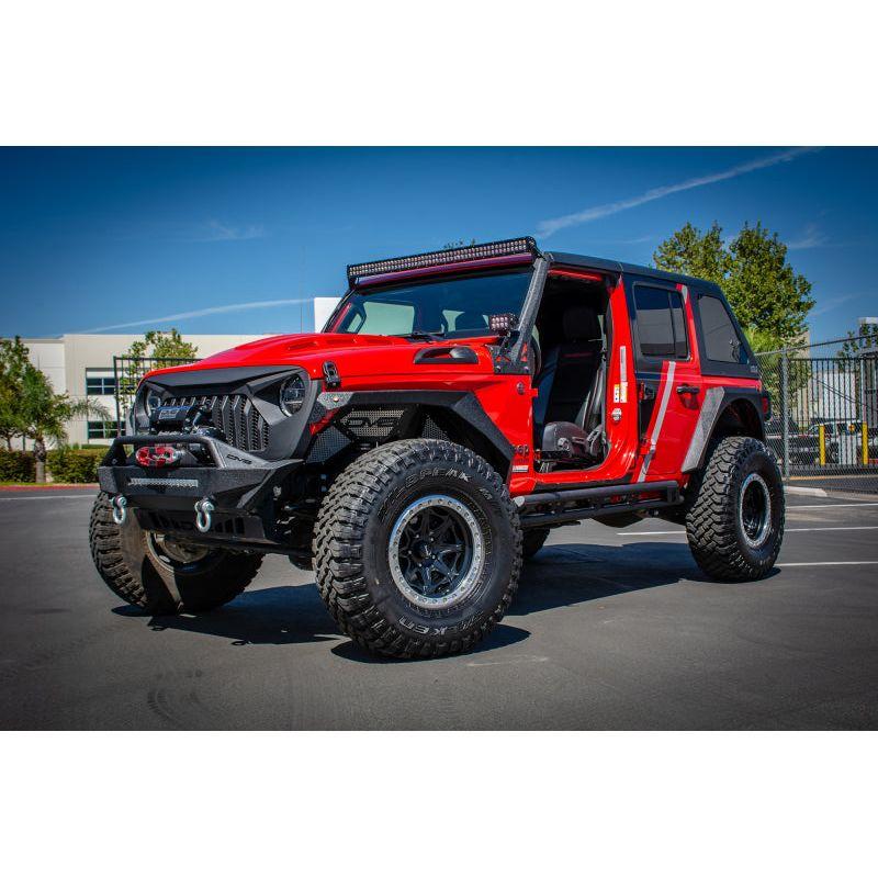 DV8 Offroad GRJL-01 - DVEGRJL-01 - DV8 Offroad 2018+ Jeep JL/ Gladiator Angry Grill - Shipped in Europe - Tuningsupply.com