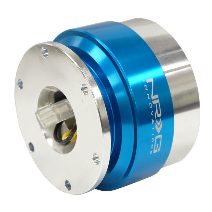 NRG SRK-100BL - NRGSRK-100BL - NRG Quick Release - Black Body/ Blue Chrome Ring - Shipped in Europe - Tuningsupply.com