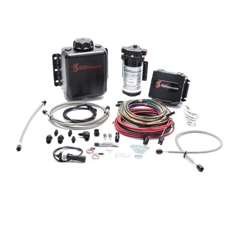 Snow Performance SNO-9000-BRD - SNOSNO-9000-BRD - Snow Performance Stg 4 Boost Cooler Platinum Water Injection Kit (w/SS Braid Line and 4AN Fitting) - Shipped in Europe - Tuningsupply.com