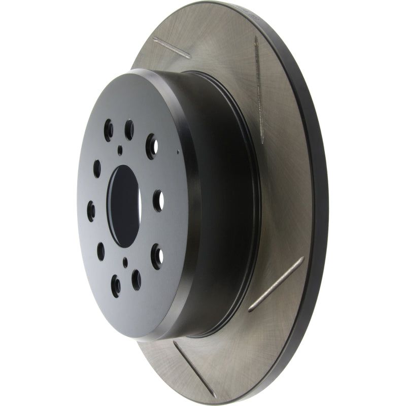 Stoptech 126.44090SL - STO126.44090SL - StopTech Power Slot 00-05 Lexus IS300 Rear Left SportStop Slotted Rotor - Shipped in Europe - Tuningsupply.com
