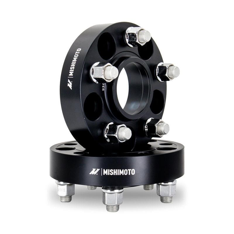Mishimoto MMWS-001-250BK - MISMMWS-001-250BK - Mishimoto Wheel Spacers - 5X114.3 / 70.5 / 25 / M14 - Black - Shipped in Europe - Tuningsupply.com