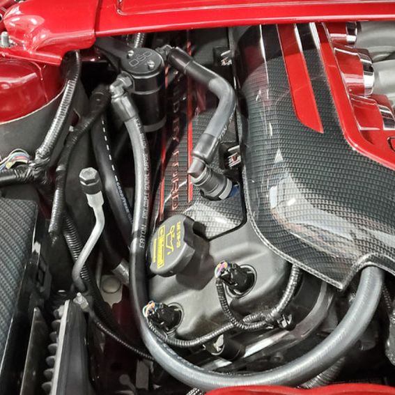 J&L 3041P-B - JLT3041P-B - J&L Oil Separator 3.0 Passenger Side 2011-14 Mustang GT/12-13 Boss 302 Remote Mount - Black Anodized - Shipped in Europe - Tuningsupply.com