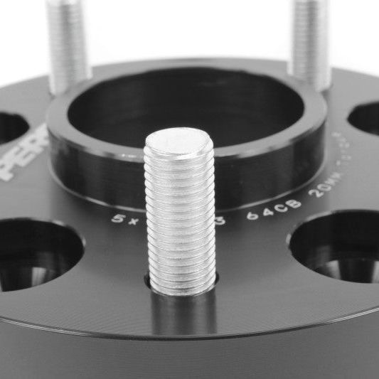 Perrin Performance PHP-WHL-020BK - PERPHP-WHL-020BK - PERRIN 17-21 Honda Civic Si / 22-26 Acura Integra 64.1mm 5x114.3 Wheel Spacers 20mm - Pair - Shipped in Europe - Tuningsupply.com