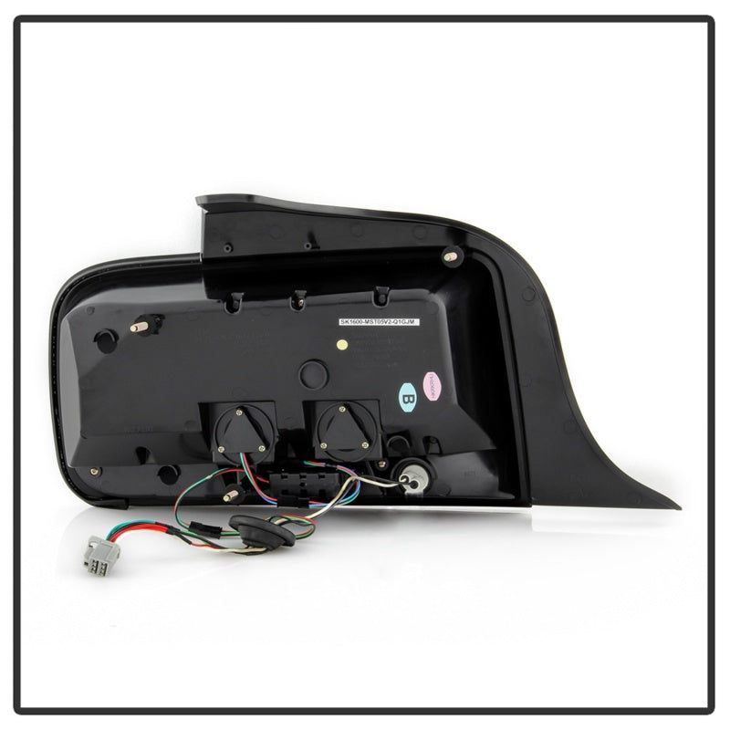 SPYDER 5086709 - SPY5086709 - Spyder 05-09 Ford Mustang (White Light Bar) LED Tail Lights - Smoke ALT-YD-FM05V3-LED-SM - Shipped in Europe - Tuningsupply.com