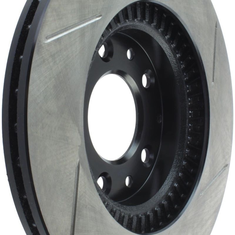 Stoptech 126.45075SR - STO126.45075SR - StopTech Mazda Miata NC Rotor de freno delantero derecho ranurado Sport - Shipped in Europe - Tuningsupply.com