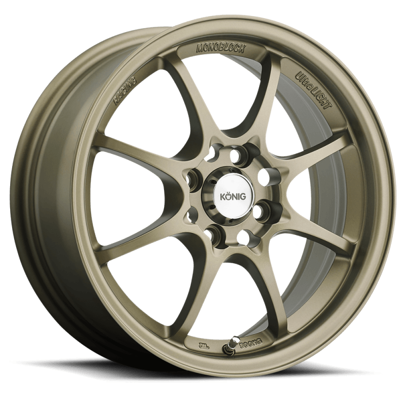 Konig HE65D04408 - KNGHE65D04408 - Konig Helium 15x6.5 4x100 ET40 Bronze - Shipped in Europe - Tuningsupply.com