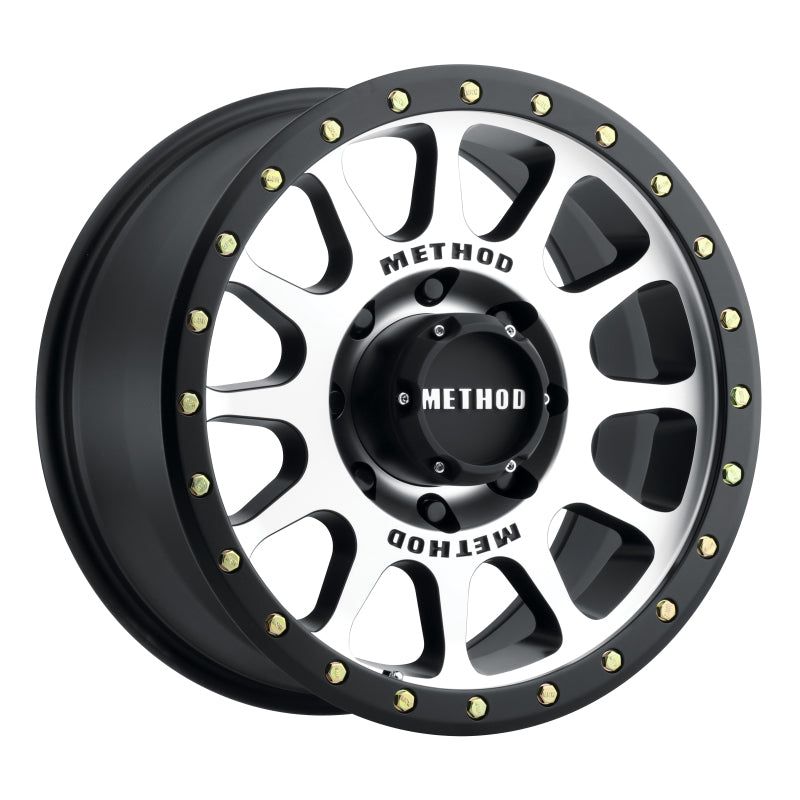 Method Wheels MR30578587300 - MRWMR30578587300 - Method MR305 NV 17x8.5 0mm Offset 8x170 130.81mm CB Machined/Black Street Loc Wheel - Shipped in Europe - Tuningsupply.com