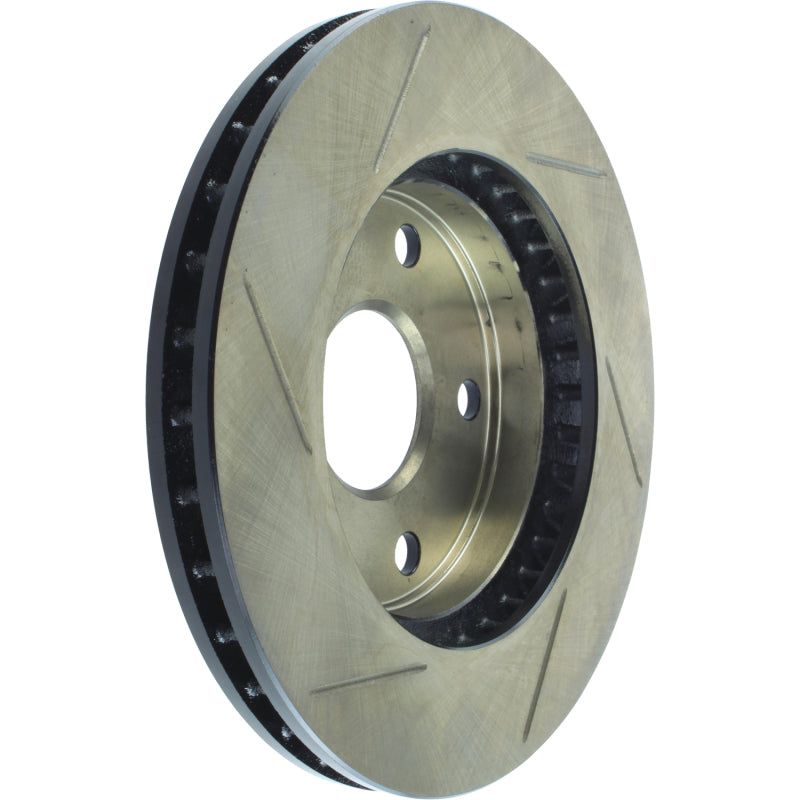 Stoptech 126.44069SL - STO126.44069SL - StopTech Power Slot 1/90-95 Toyota MR2 Front Left SportStop Slotted Rotor - Shipped in Europe - Tuningsupply.com